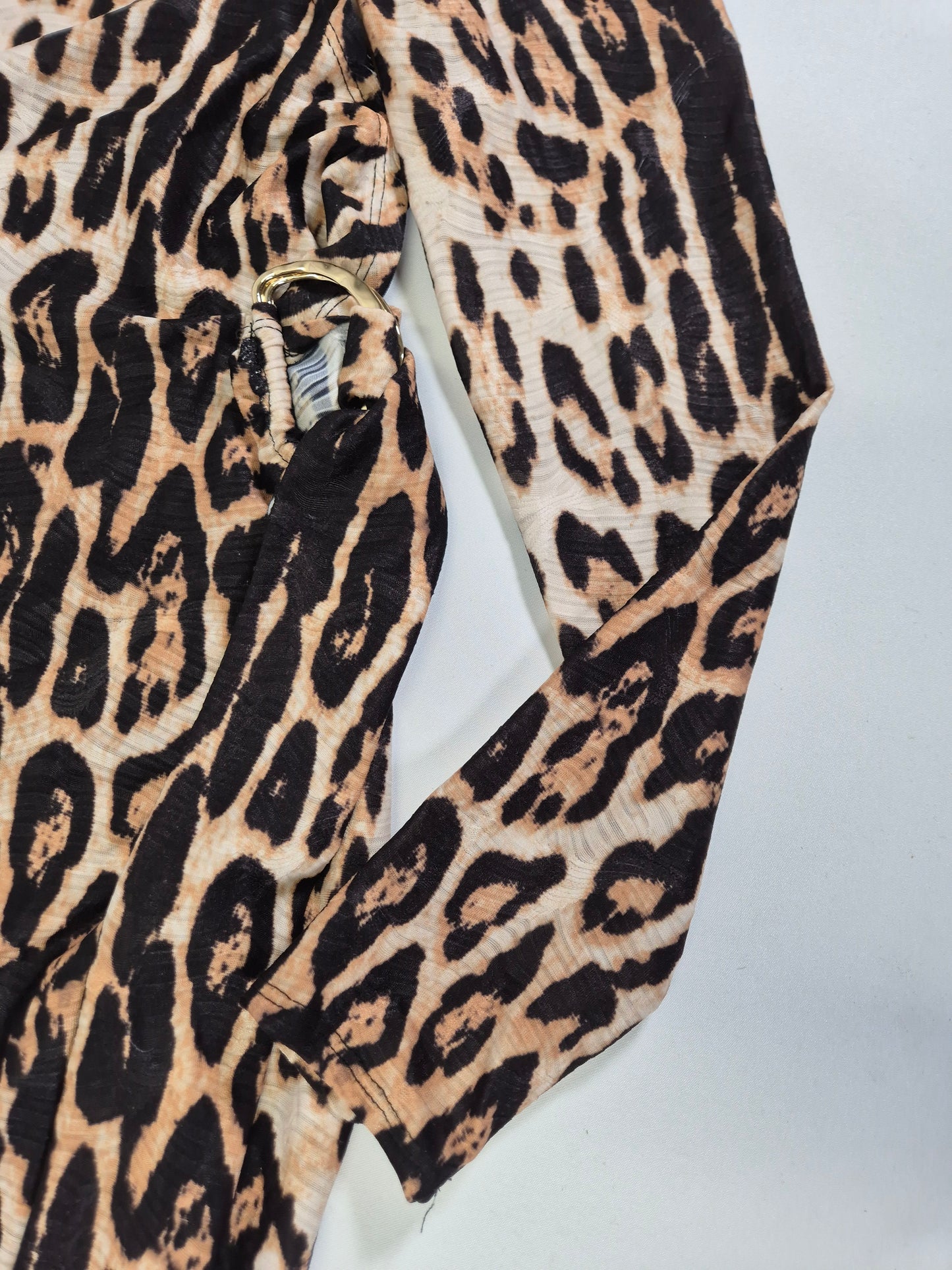 Naiste pikk kleit leopard