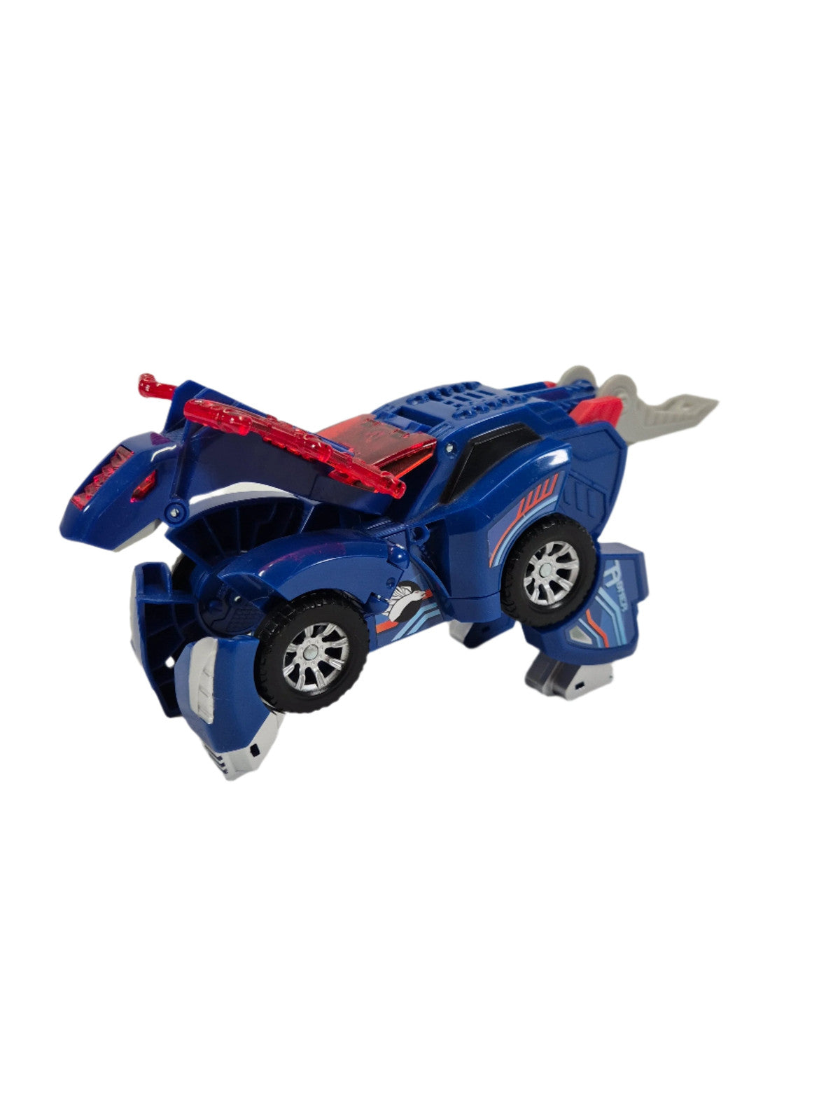 Sinine auto/dinosaurus