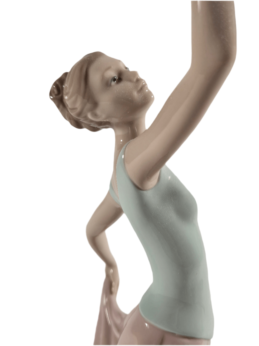 Lladro Nao Porcelain Figurine The Dance is Over - Elegant Ballerina