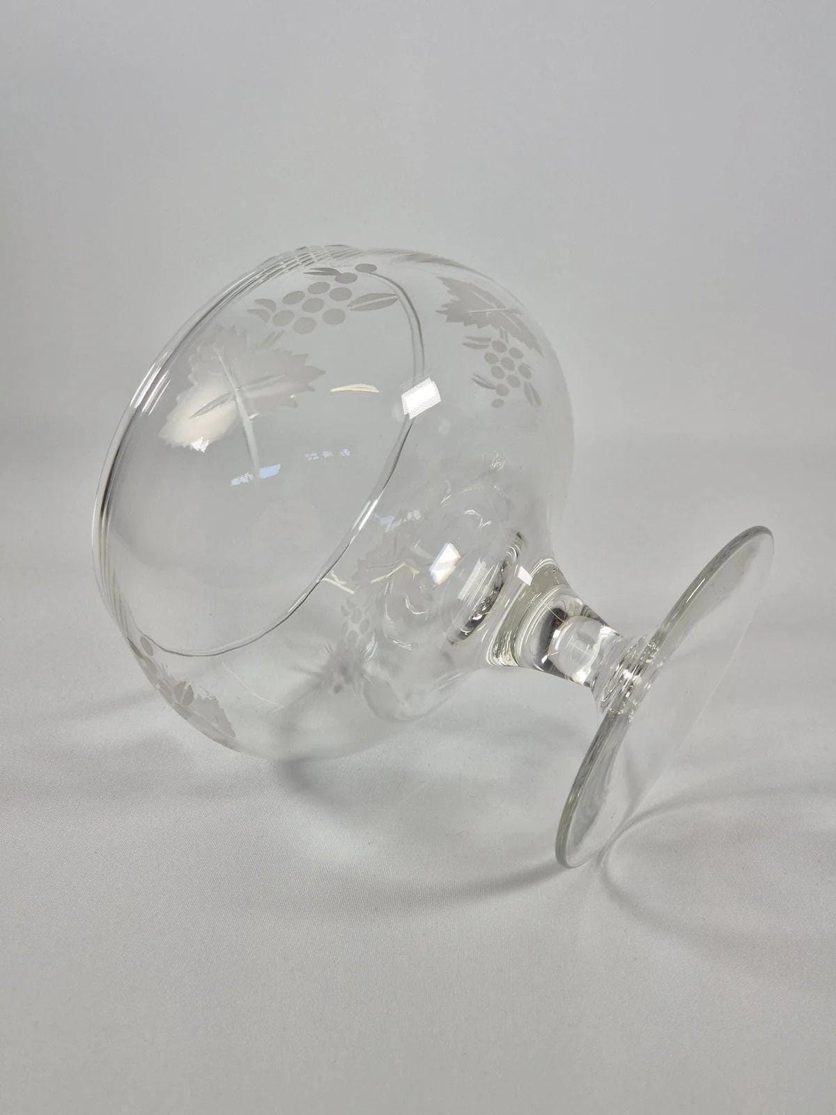 Crystal Etched Grapes