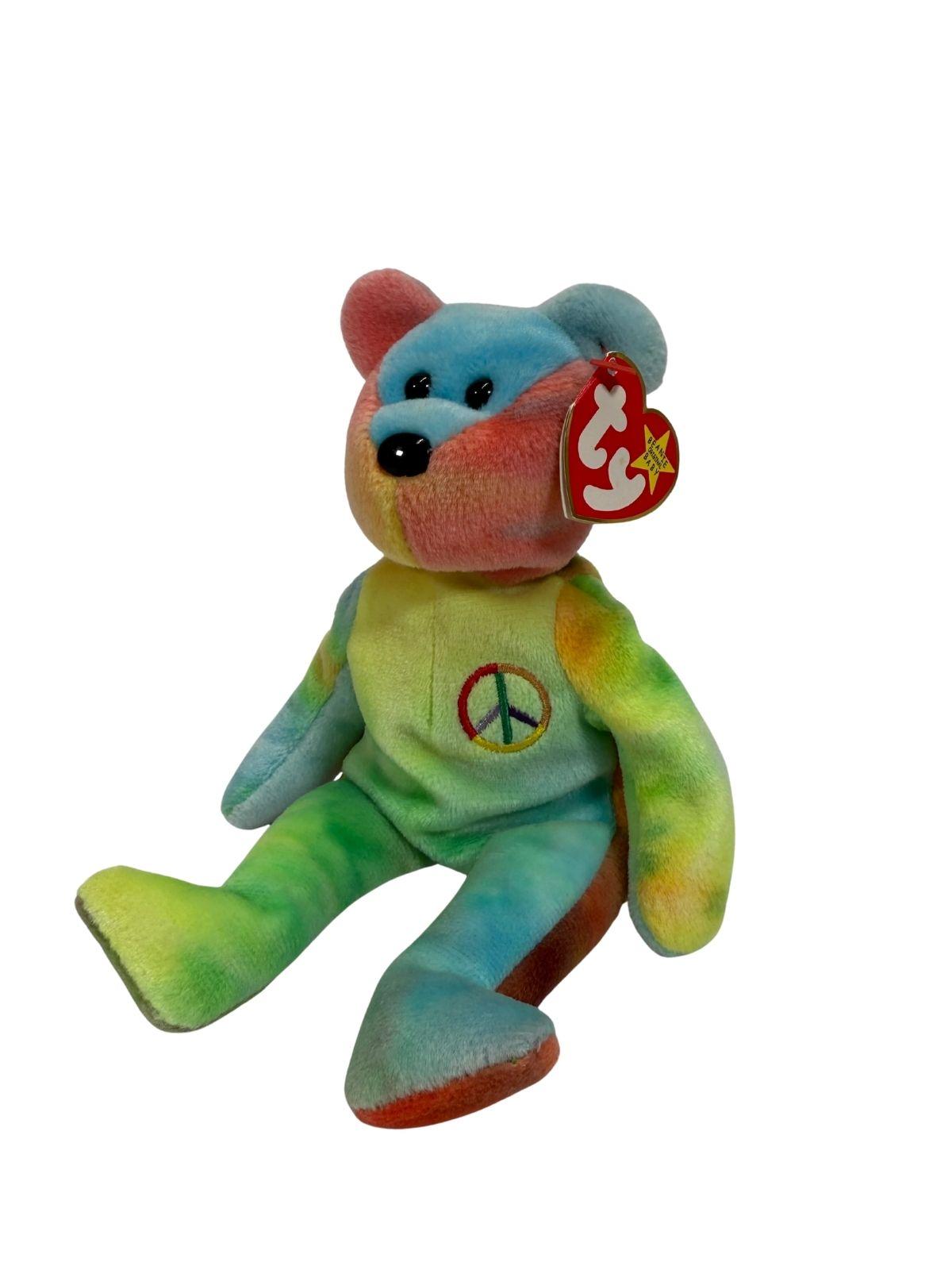 Kaisukaru Ty Beanie Babies Peace Bear