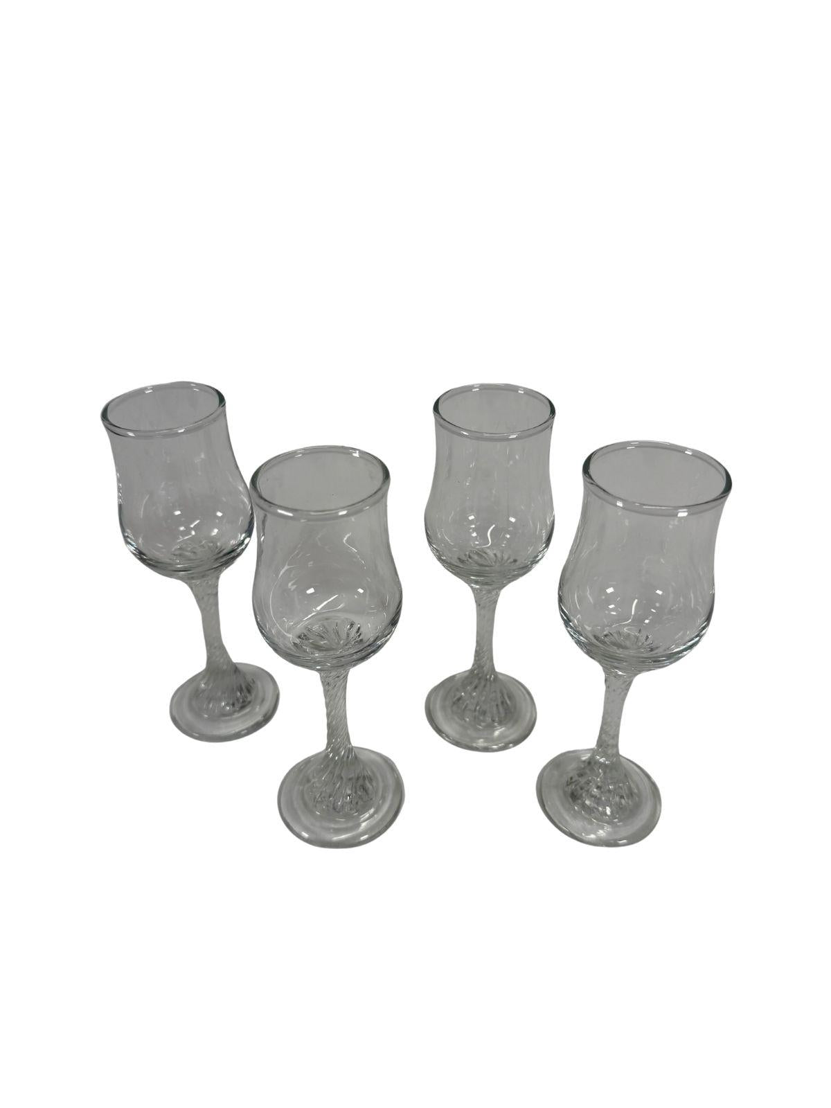 Vintage likööriklaaside komplekt 5 tk