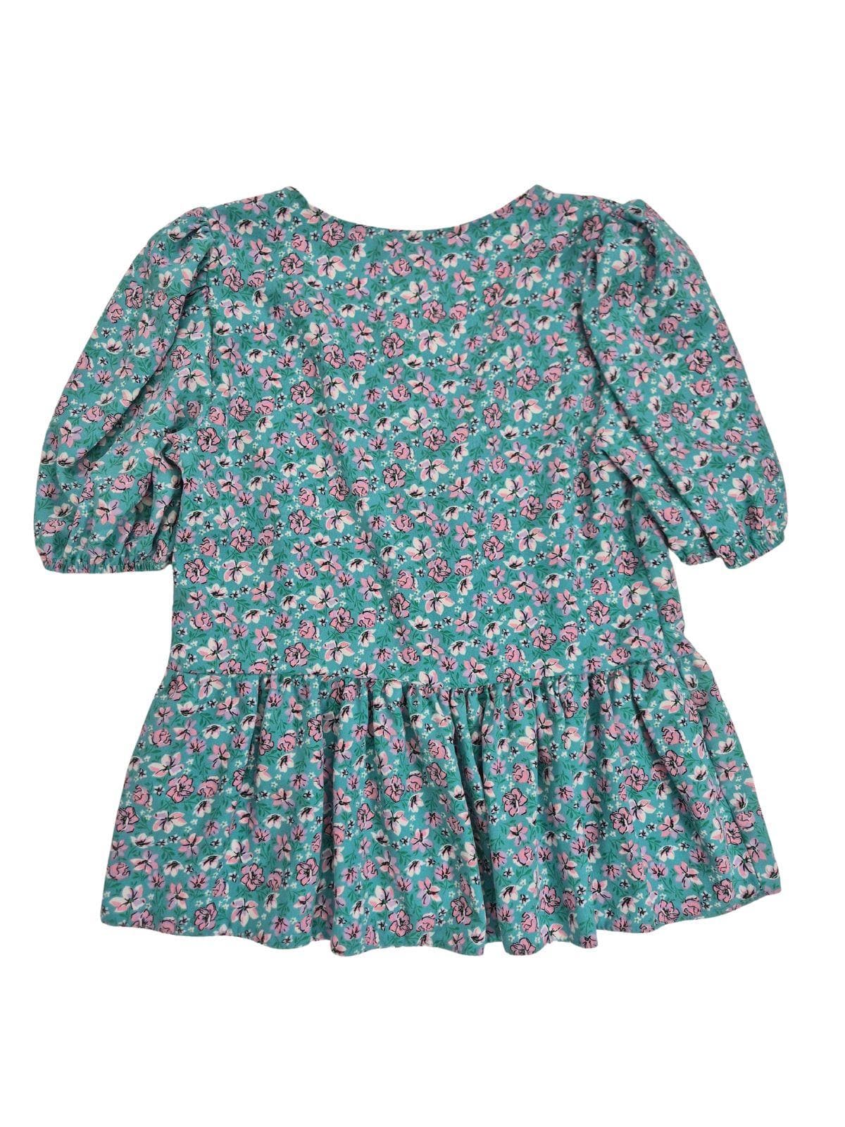 Naiste sinine lilleline pluus