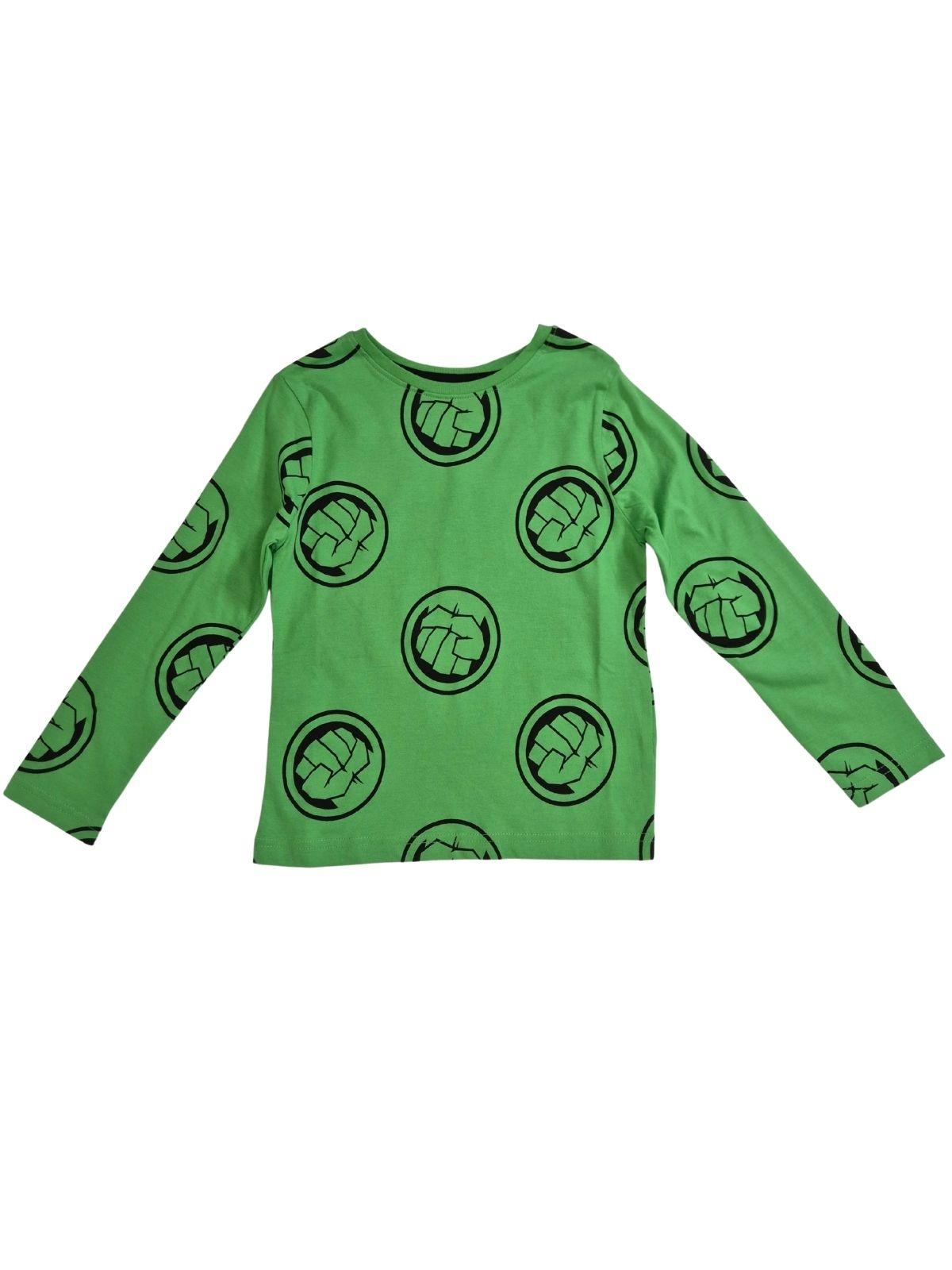 Poiste roheline komplekt Hulk
