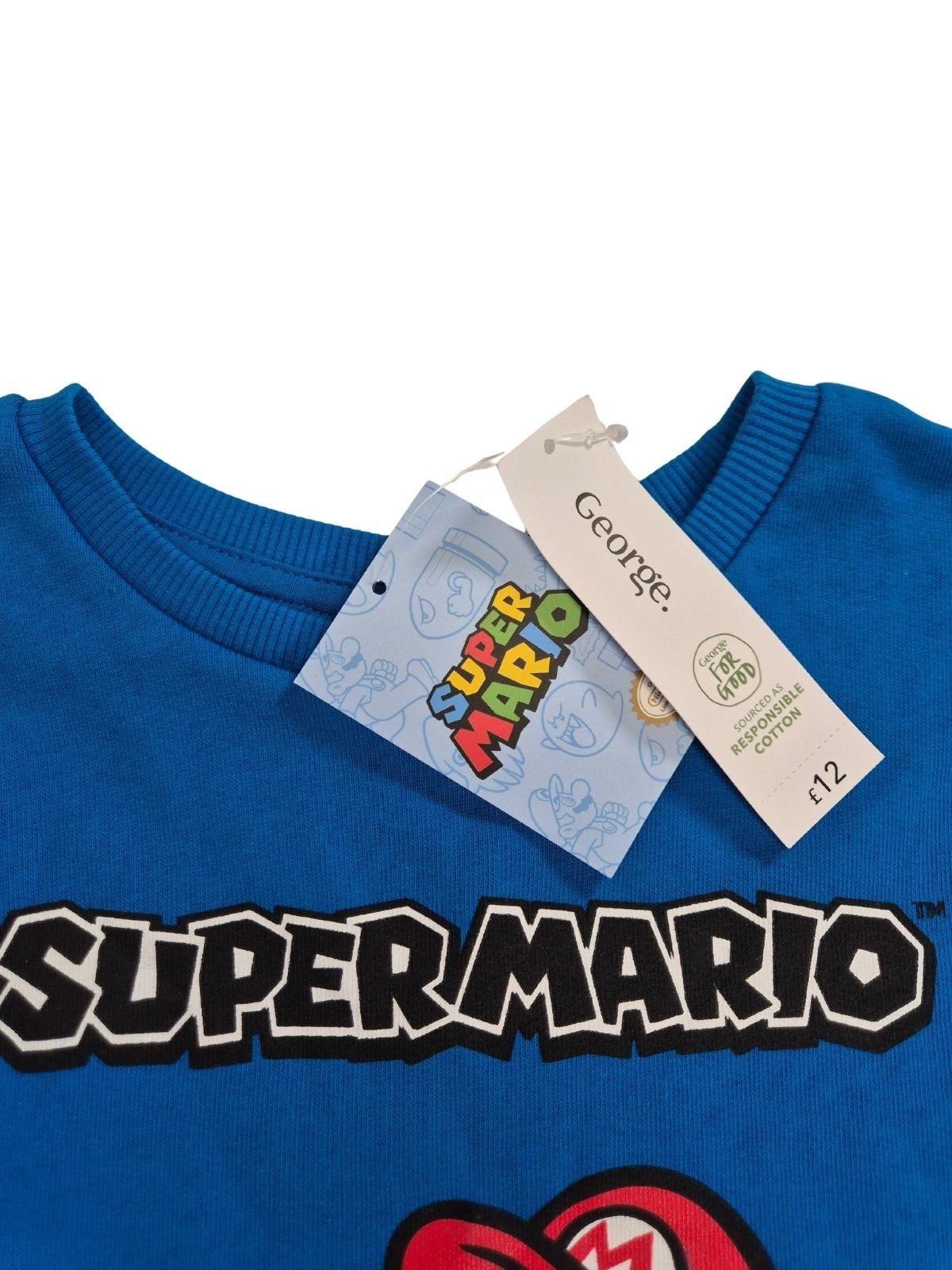 Poiste sinine dressipluus Super Mario
