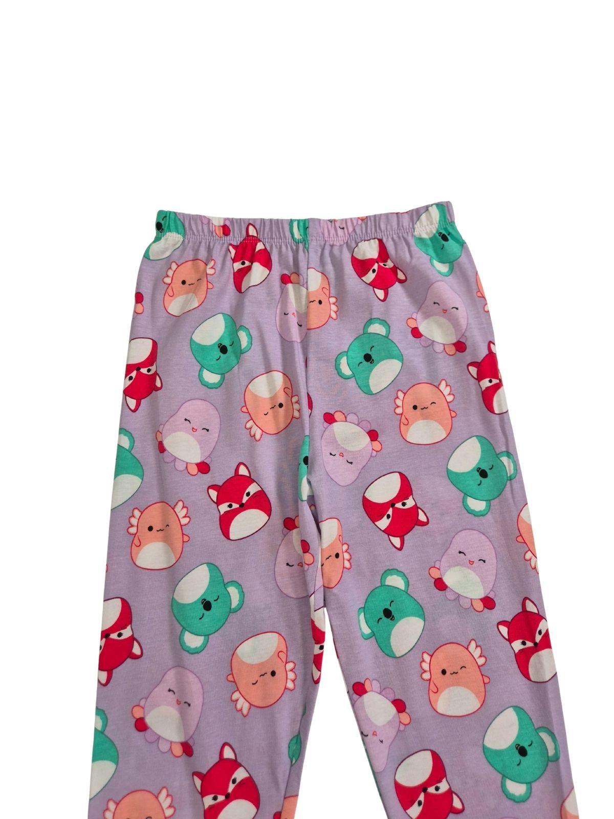 Tüdrukute lillad püksid Squishmallows