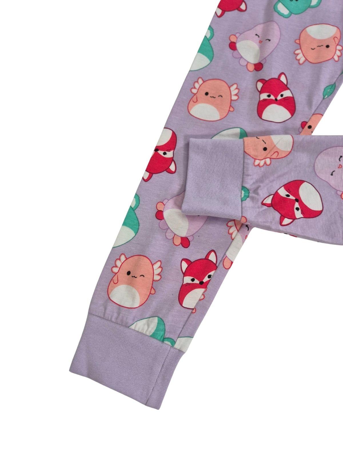 Tüdrukute lillad püksid Squishmallows