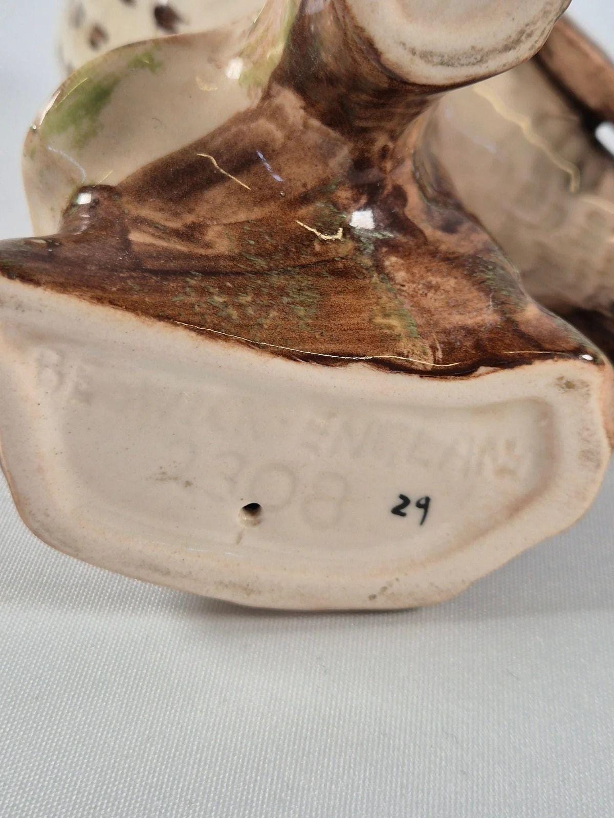 BESWICK POTTERY Beswick Birds Thrush. Made in England.