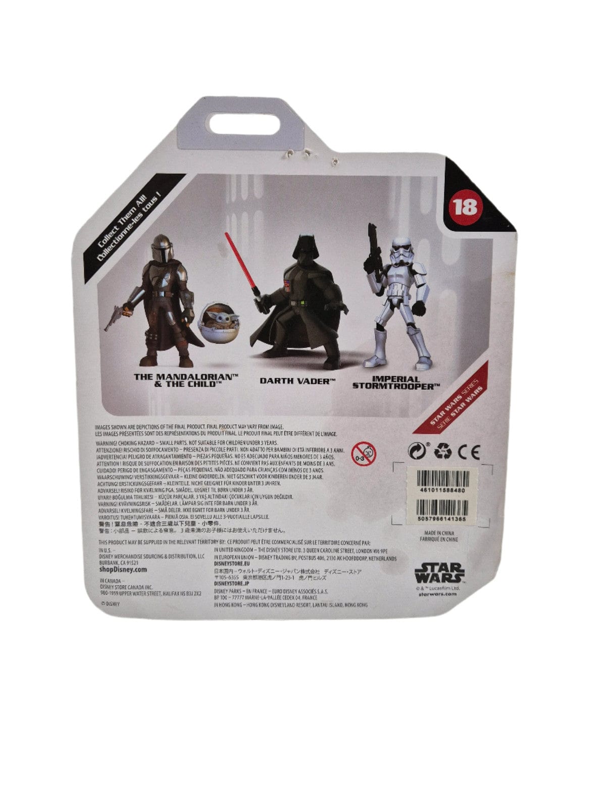 DISNEY Disney Star Wars Mandaloriani ja Yoda figuurid