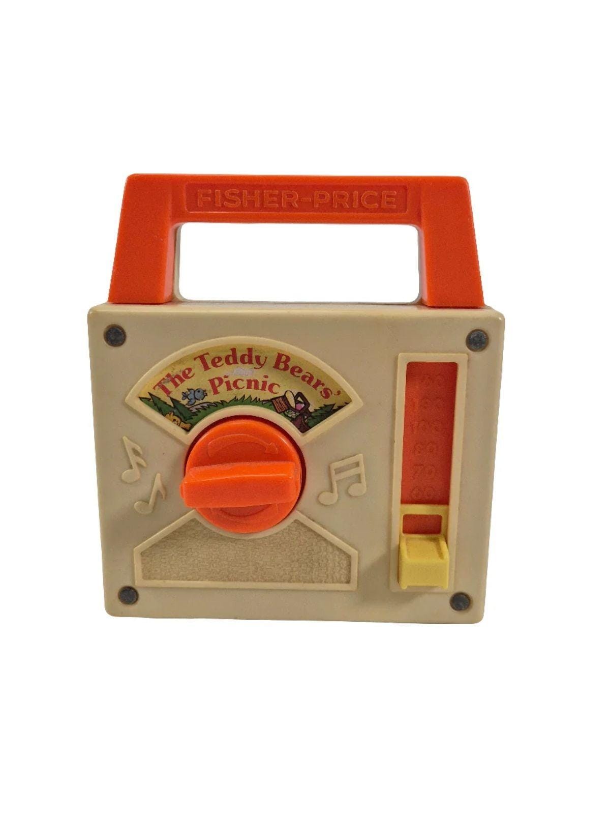 FISHER-PRICE 1979 Vintage Fisher Price Music Box