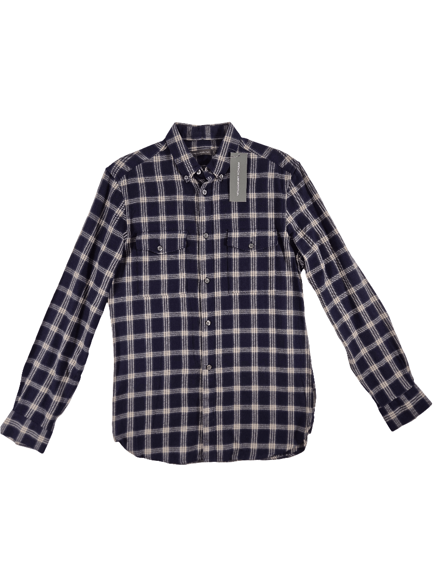FRENCH CONNECTION Meeste ruuduline flanell pluus