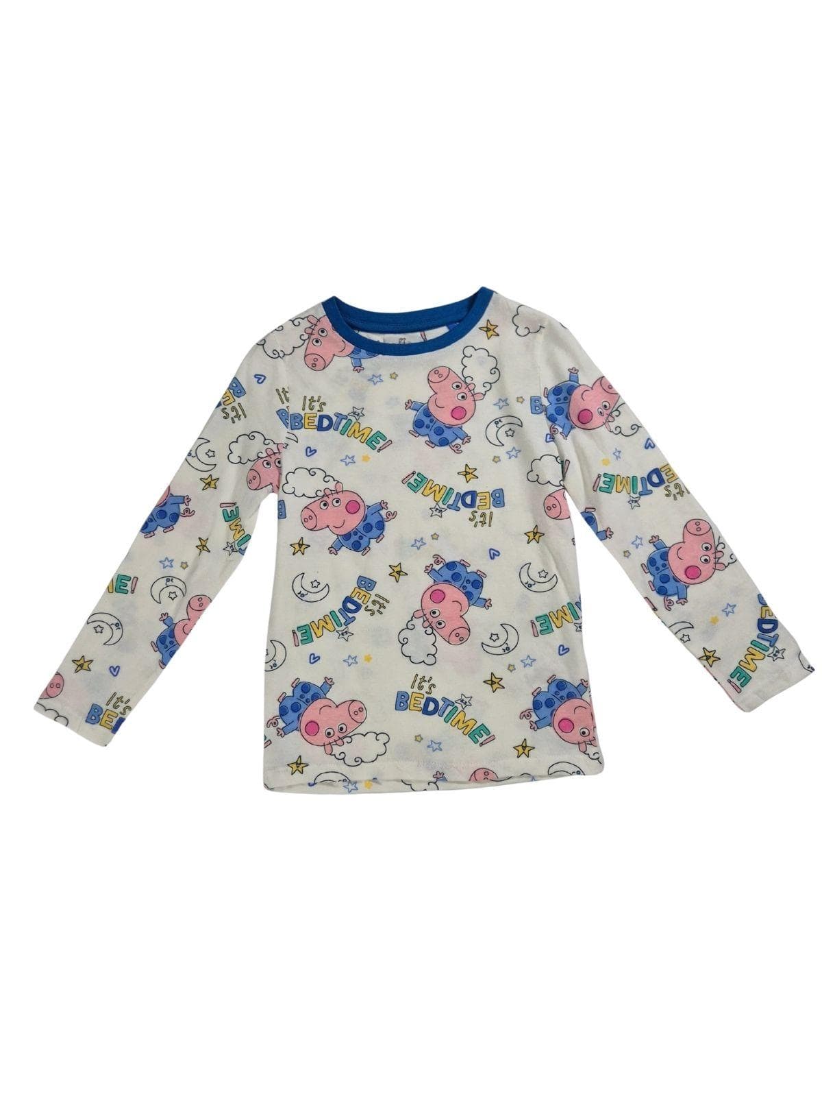 GEORGE Poiste valge pidžaama Peppa Pig