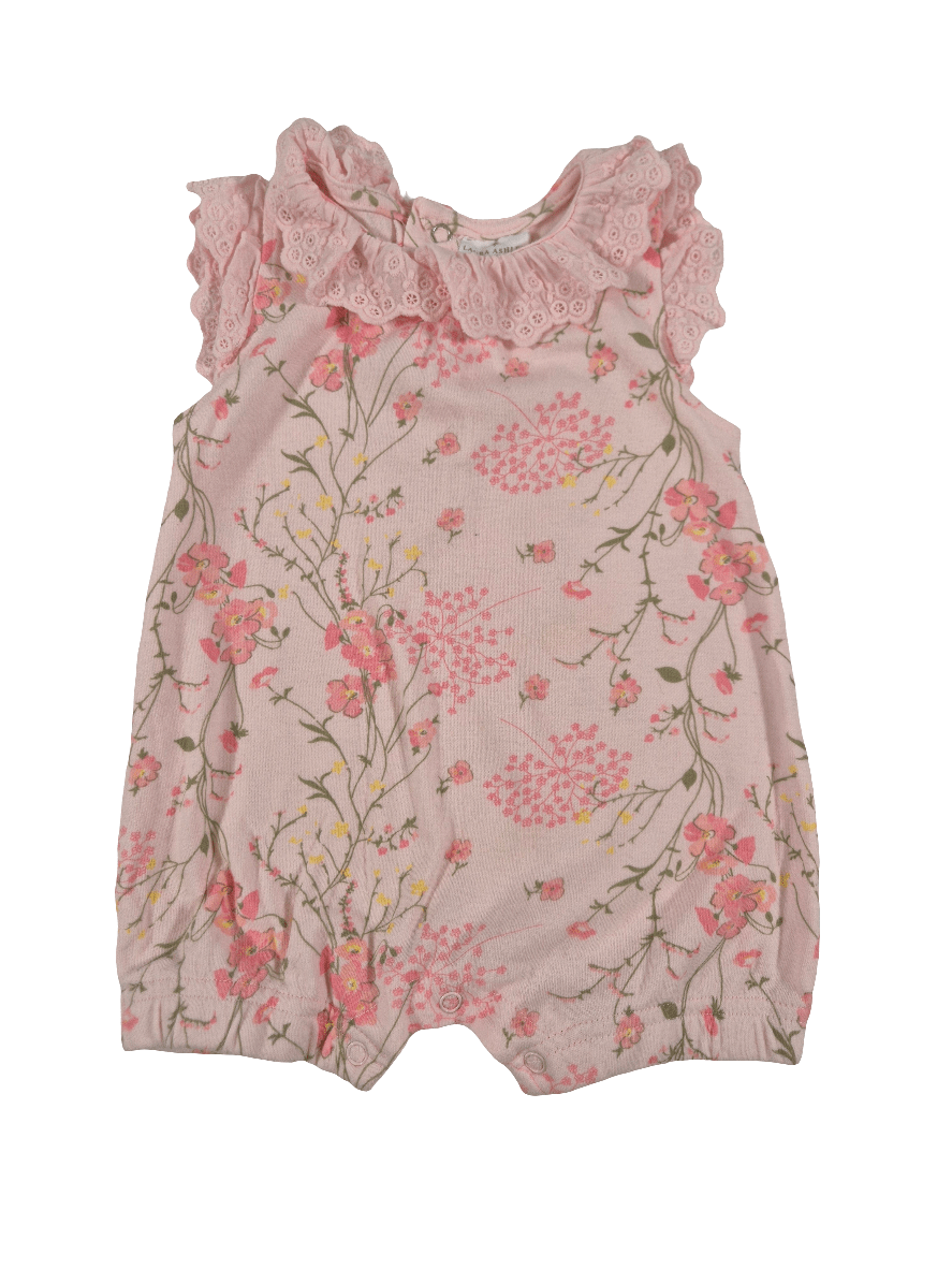 LAURA ASHLEY Tüdrukute lilleline romper