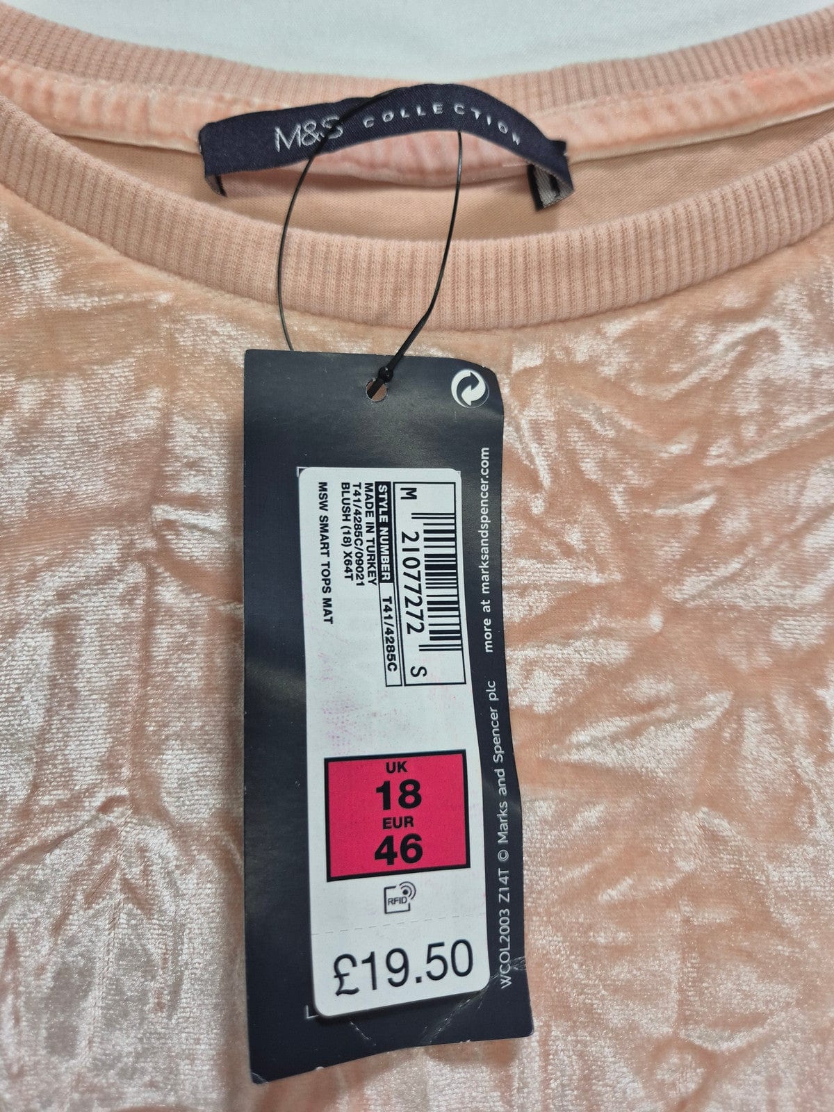 M&S Naiste roosa pluus