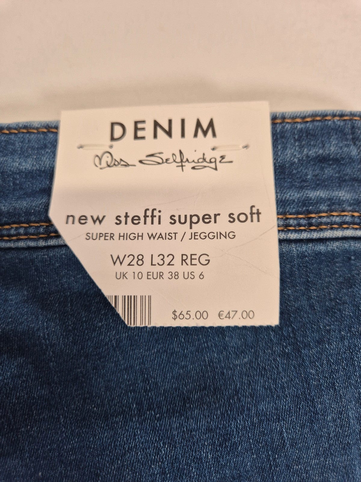 MISS SELFRIDGE Naiste sinised stretš teksad Steffi