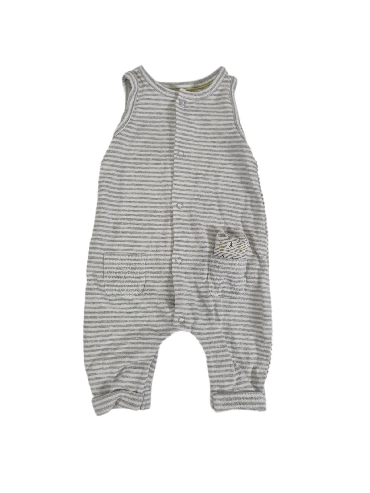 MOTHERCARE Poiste hall triibuline romper