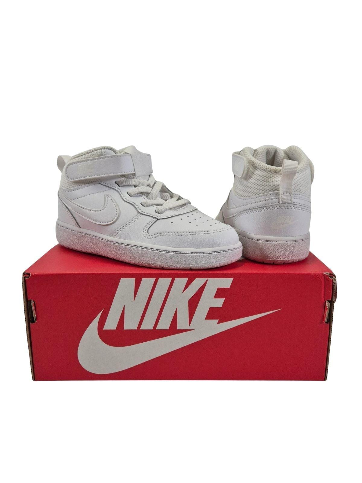 NIKE Laste valged vabaajajalatsid
