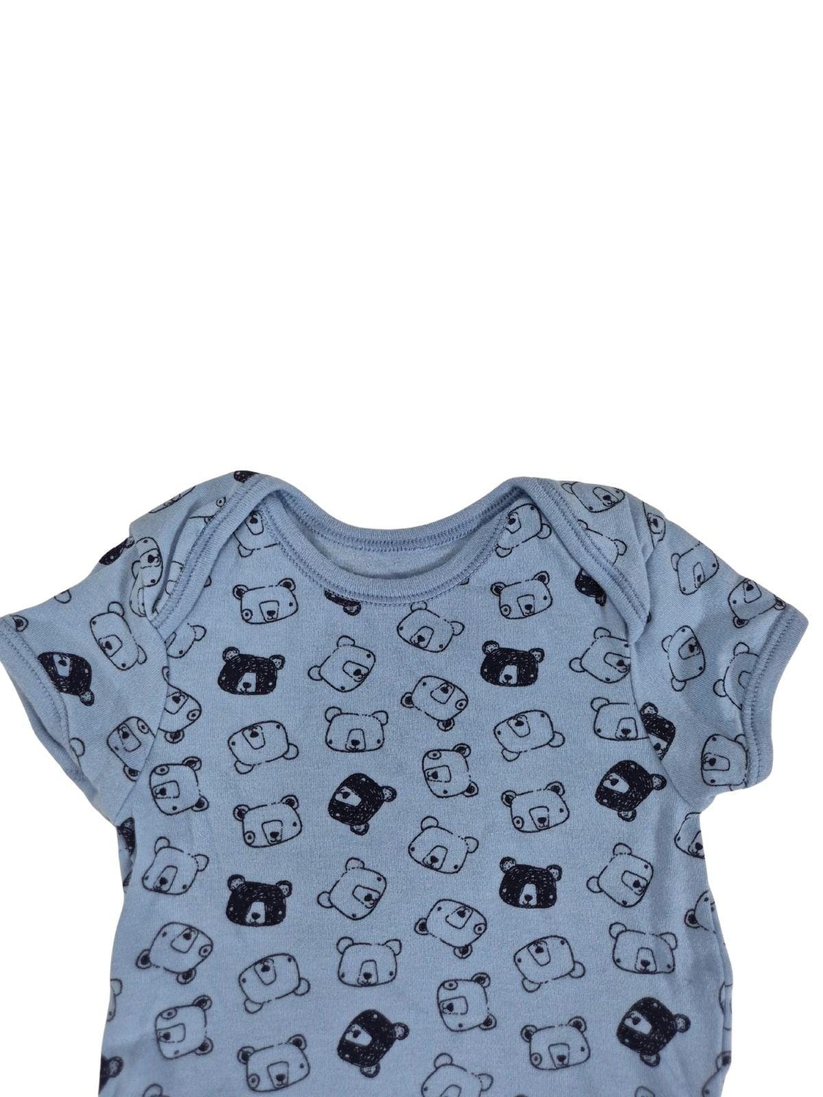 PRIMARK Poiste sinine mõmmidega bodi