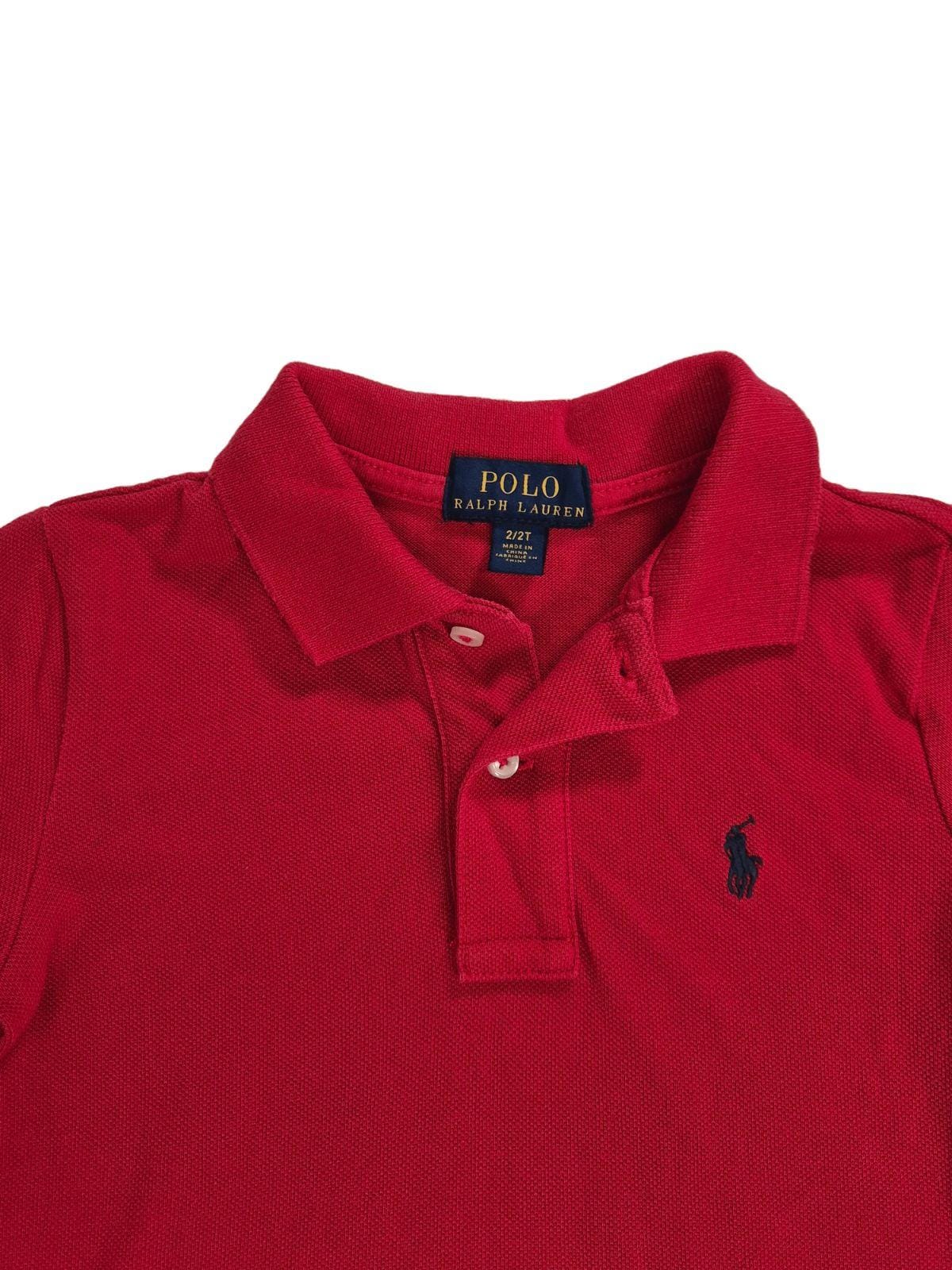 RALPH LAUREN Poiste punane polo särk