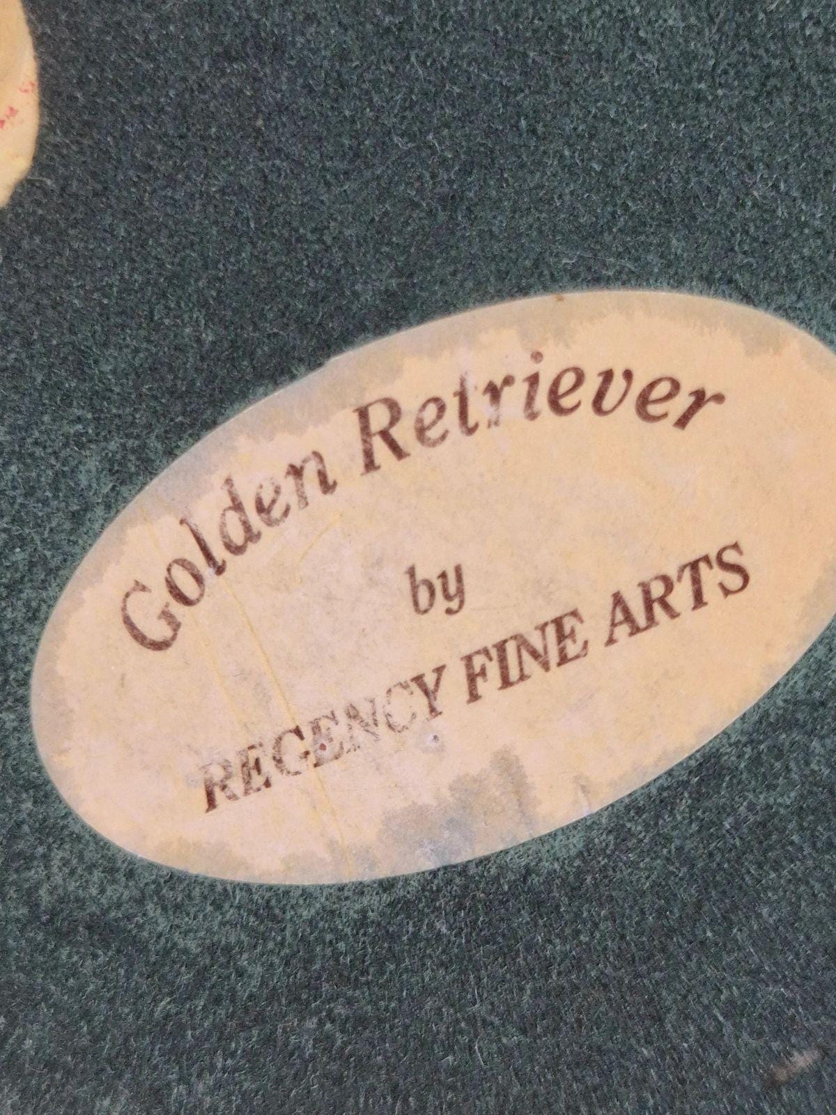 REGENCY FINE ARTS Kuju Kuldne retriiver