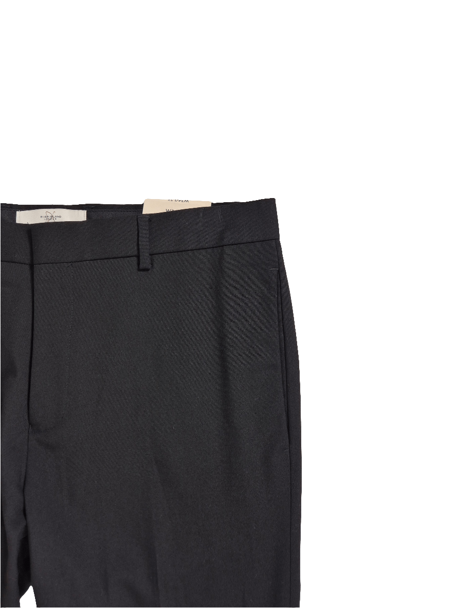 RIVER ISLAND Meeste mustad viigipüksid