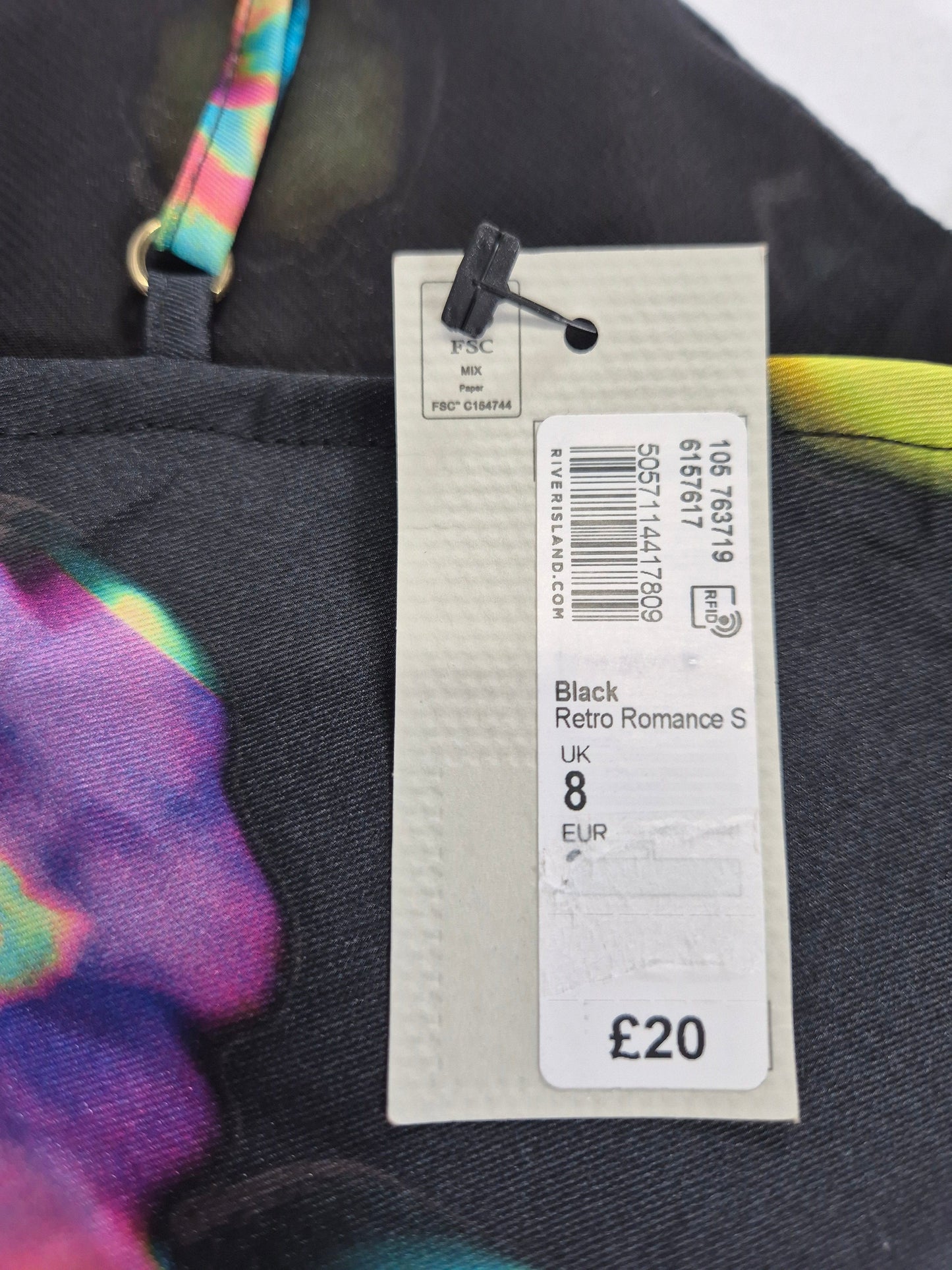 RIVER ISLAND Naiste must lilledega top