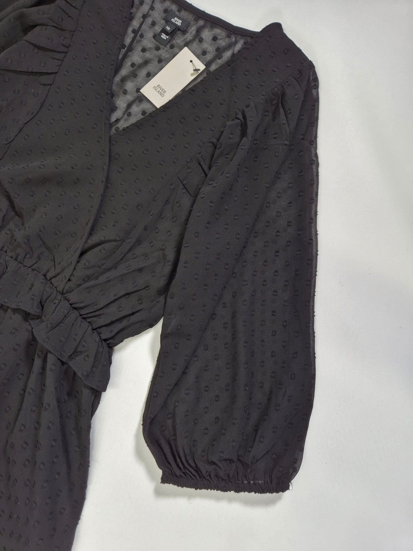 RIVER ISLAND Naiste must täppidega kleit