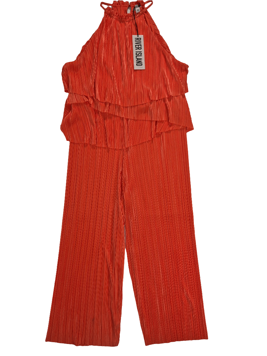 RIVER ISLAND Naiste plisseer jumpsuit