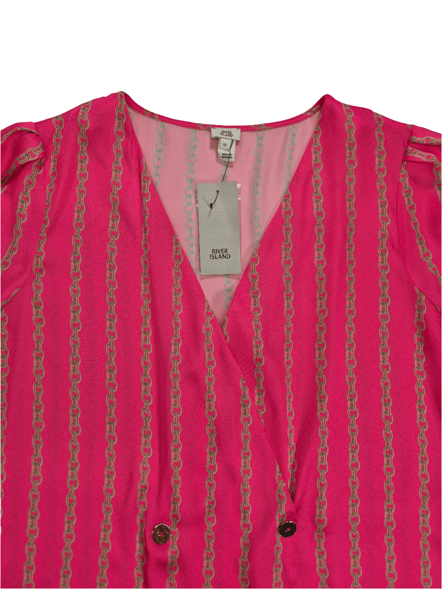 RIVER ISLAND Naiste roosa pluus