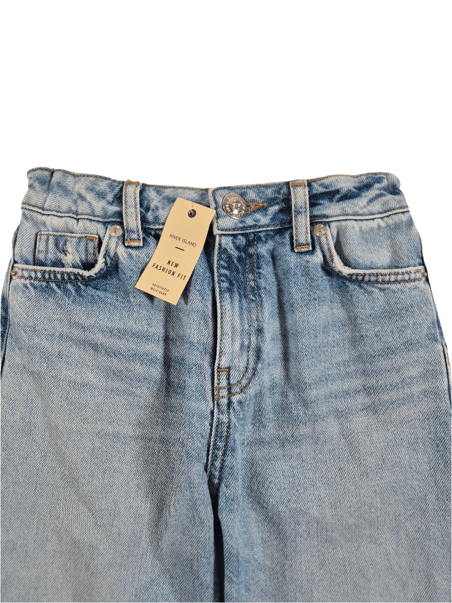 RIVER ISLAND Tüdrukute helesinised teksad