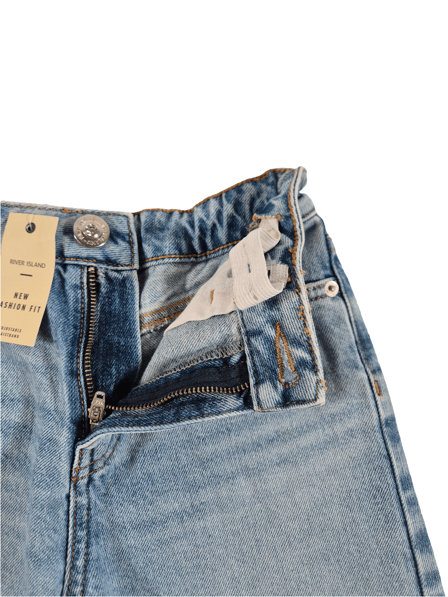 RIVER ISLAND Tüdrukute helesinised teksad