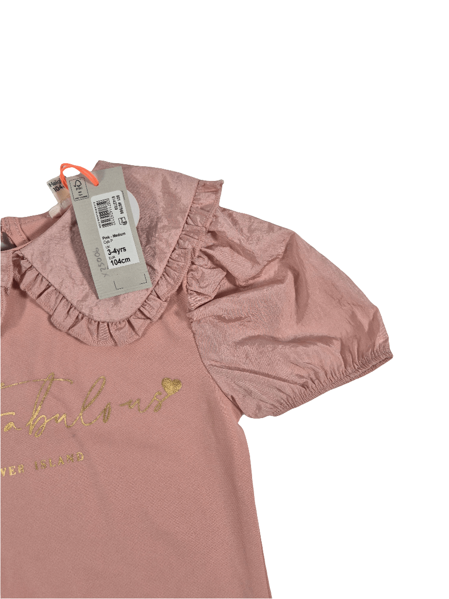 RIVER ISLAND Tüdrukute roosa bodi