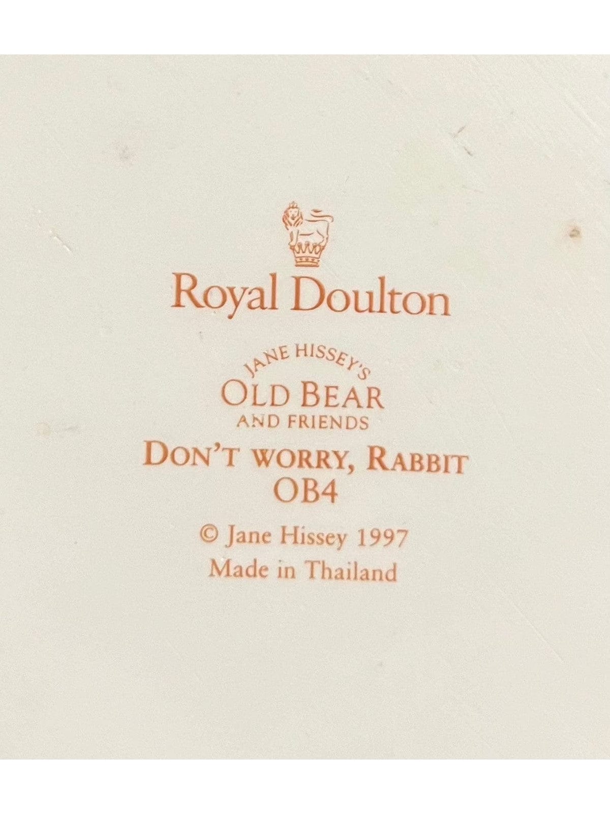 ROYAL DOULTON Kuju karu ja jänes