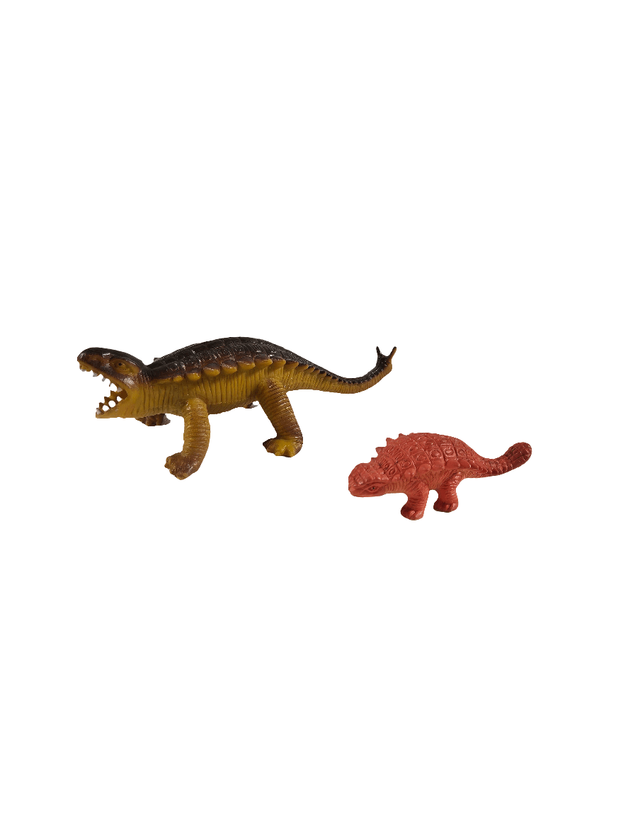 SECOND BEST TAASKASUTUS Dinosaurused 5tk