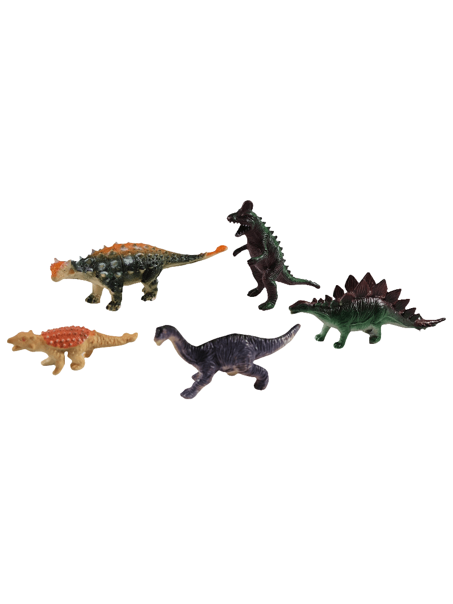 SECOND BEST TAASKASUTUS Dinosaurused 5tk