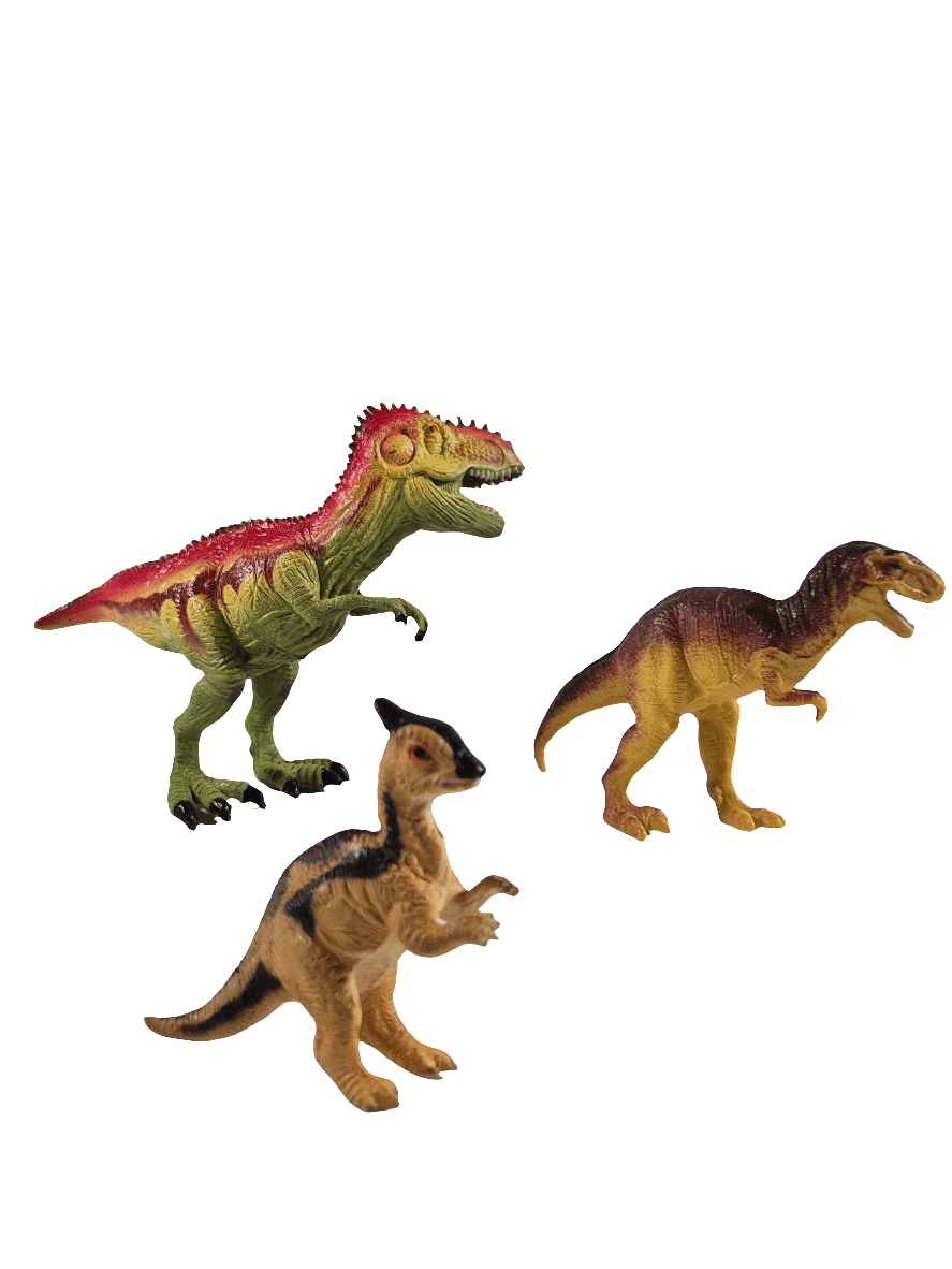SECOND BEST TAASKASUTUS Dinosaurused 6tk