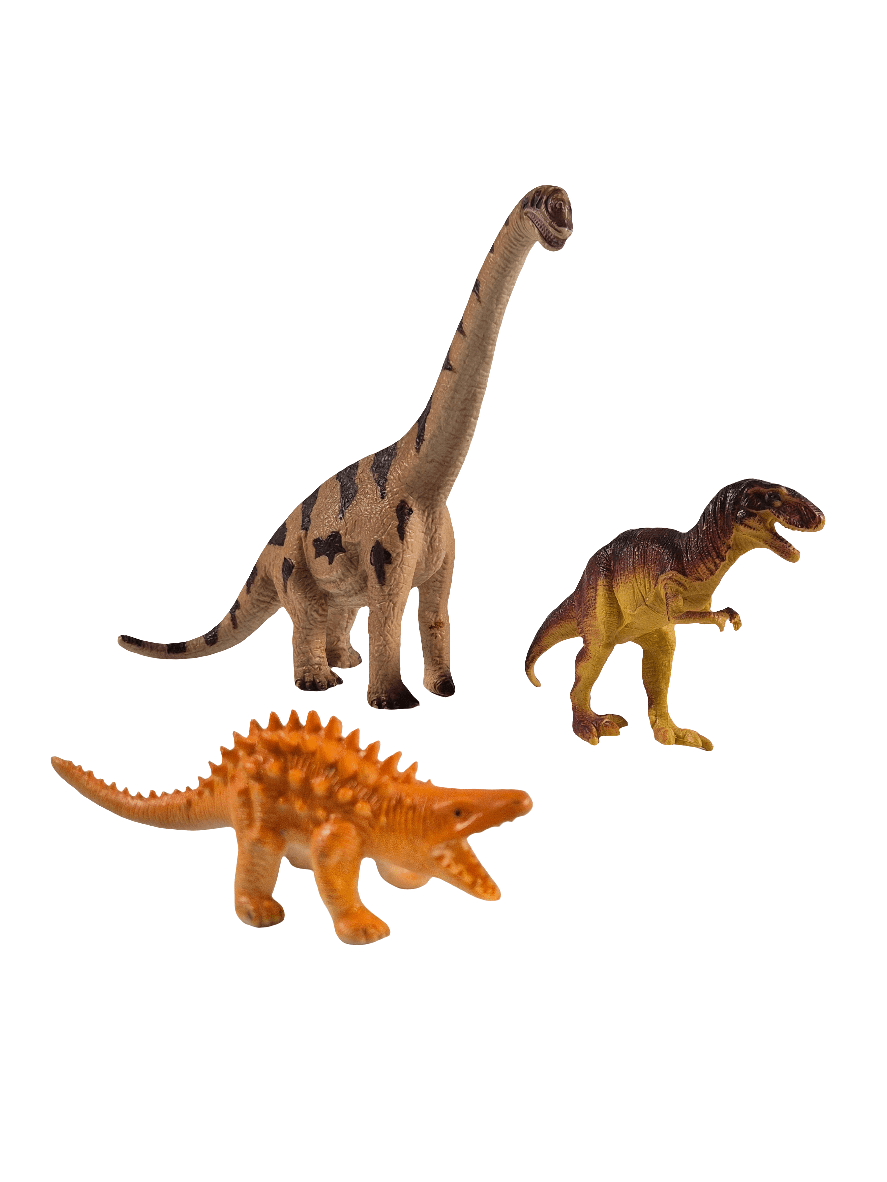SECOND BEST TAASKASUTUS Dinosaurused 6tk