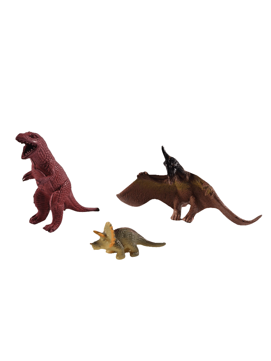 SECOND BEST TAASKASUTUS Dinosaurused 6tk