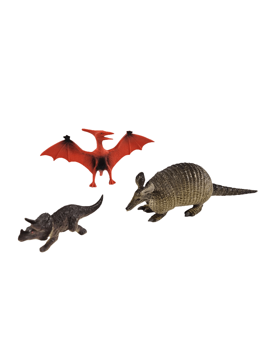 SECOND BEST TAASKASUTUS Dinosaurused 6tk
