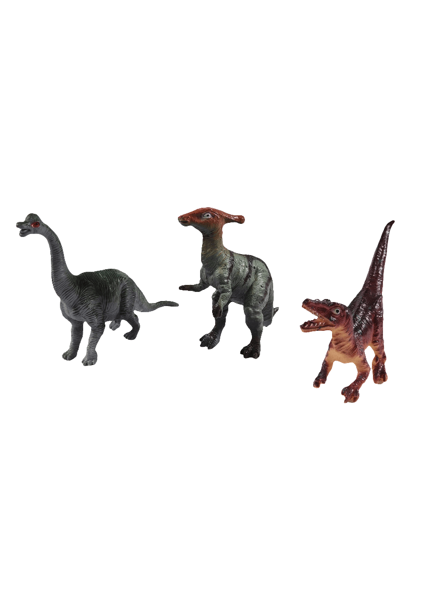 SECOND BEST TAASKASUTUS Dinosaurused 6tk