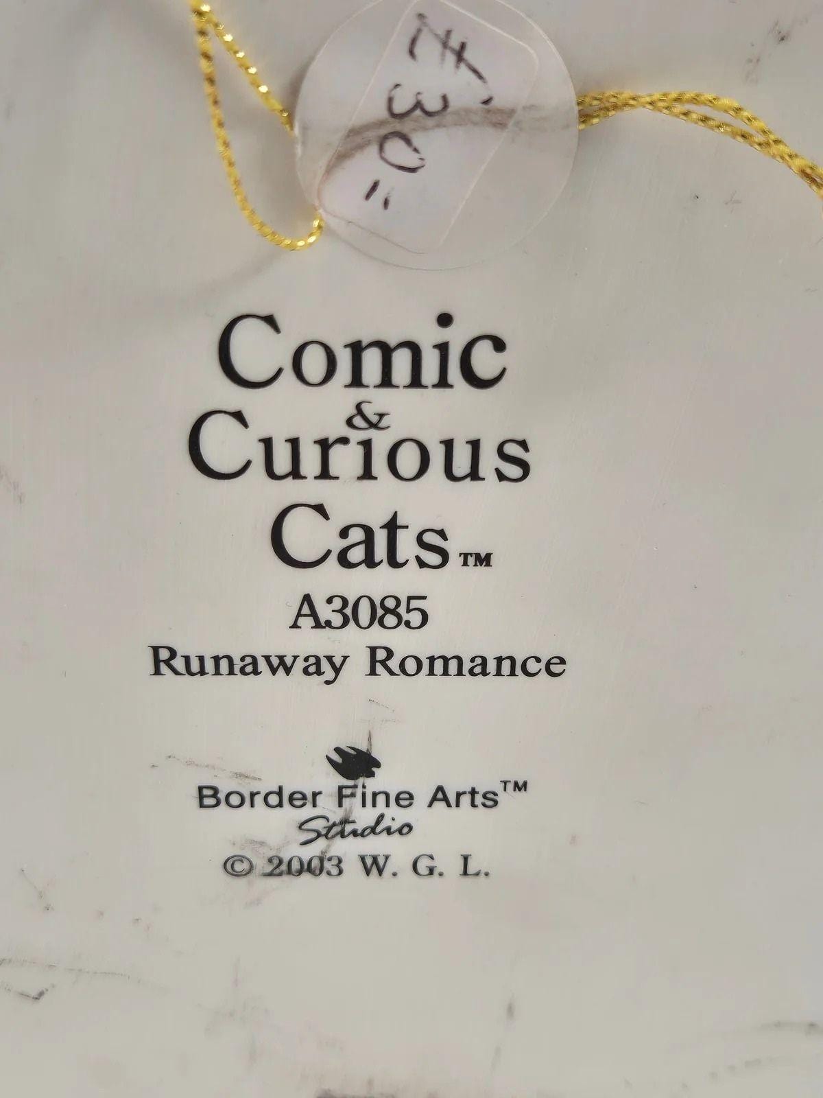 SECOND BEST TAASKASUTUS Keraamiline kassikuju "Comic & Curious Cats"
