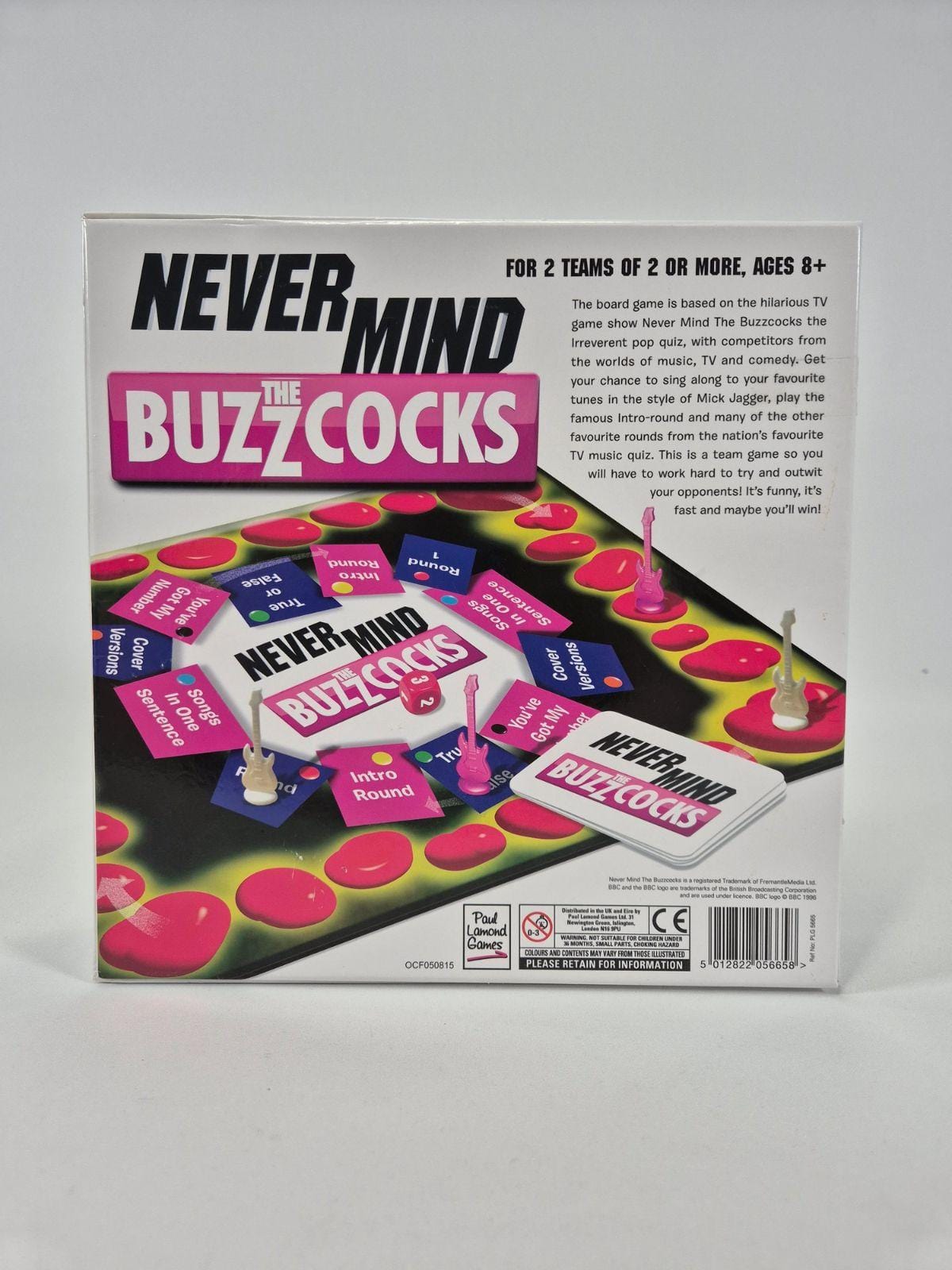 SECOND BEST TAASKASUTUS Lauamäng Never mind buzzcocks