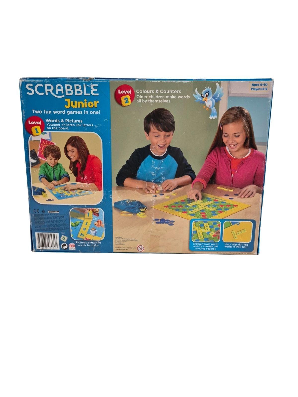 SECOND BEST TAASKASUTUS Lauamäng Scrabble junior