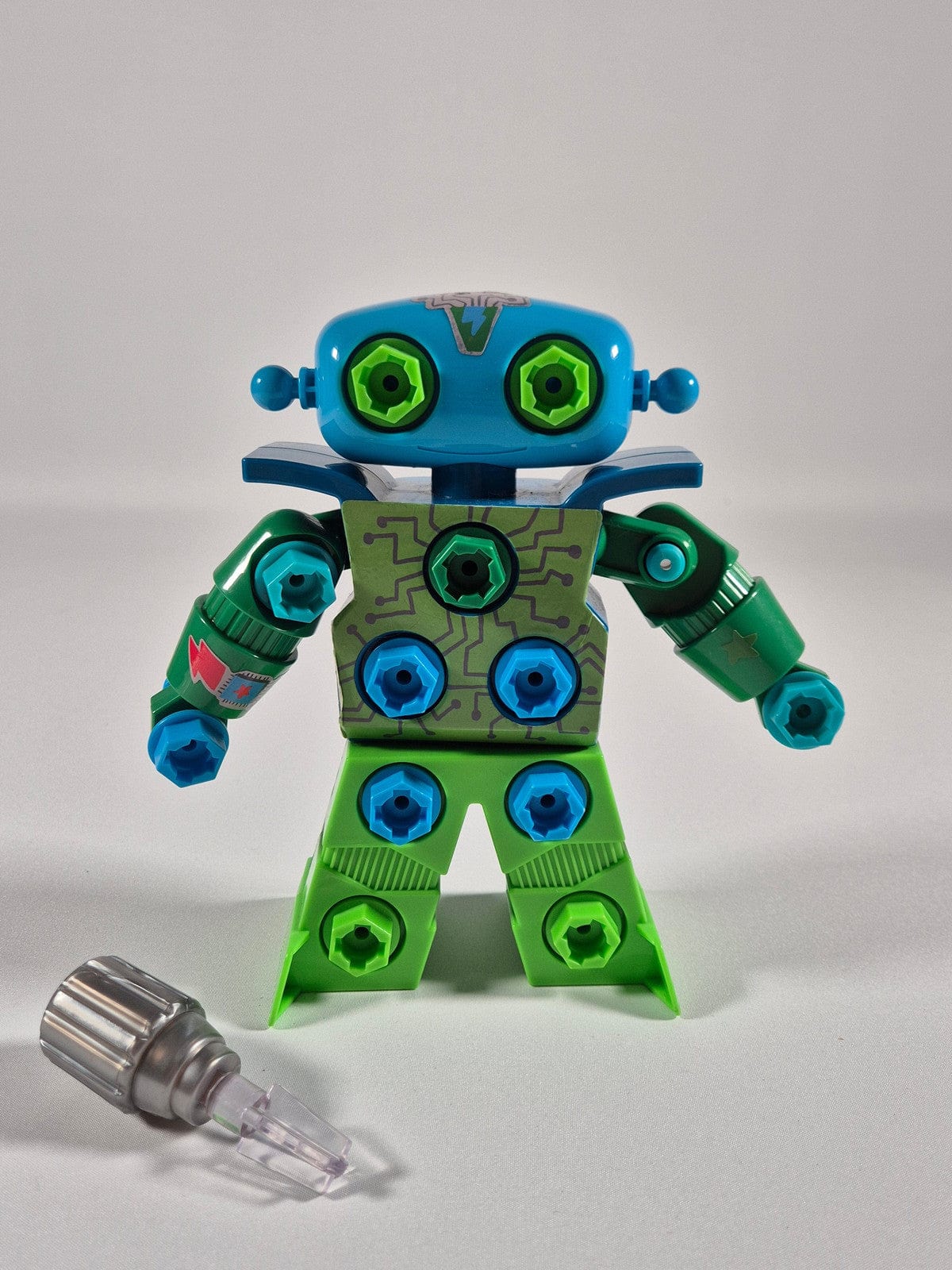 SECOND BEST TAASKASUTUS Mänguasi sinine robot