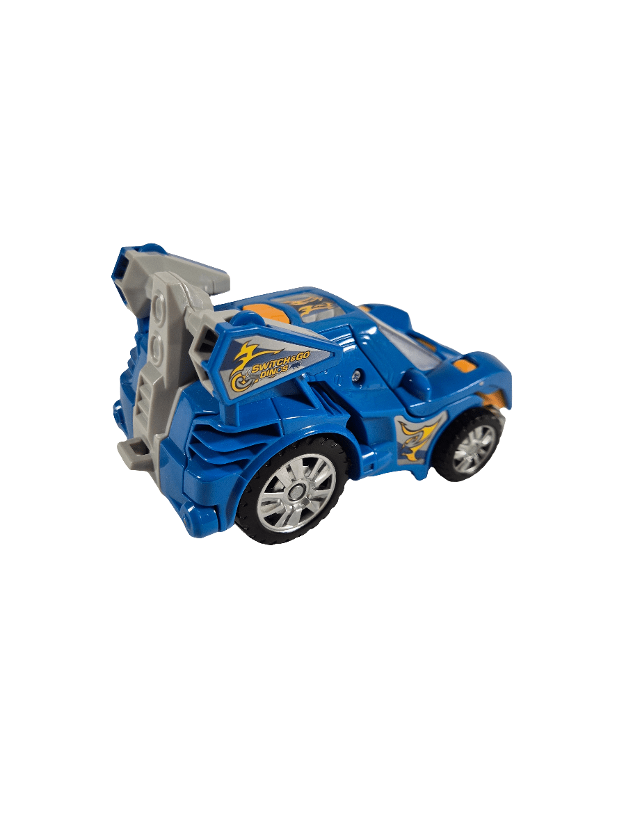SECOND BEST TAASKASUTUS Sinine auto/dinosaurus