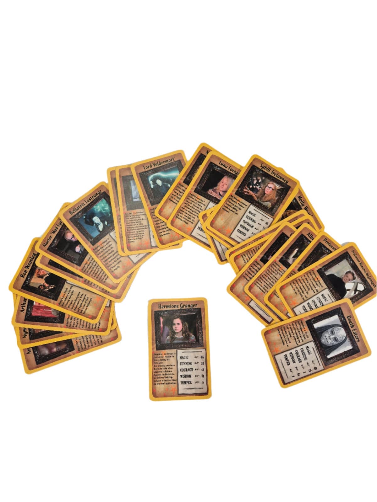 SECOND BEST TAASKASUTUS Top Trumps: Harry Potter ja Fööniksi Ordu