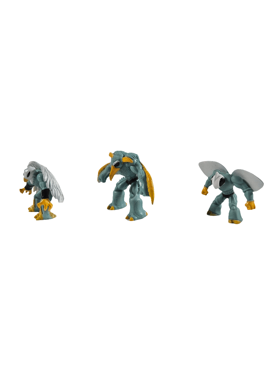 SECOND BEST TAASKASUTUS Vintage Gormit figuurid 3tk