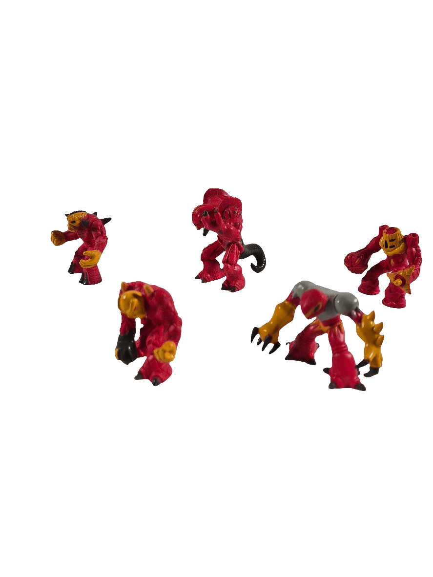 SECOND BEST TAASKASUTUS Vintage Gormit figuurid 5tk