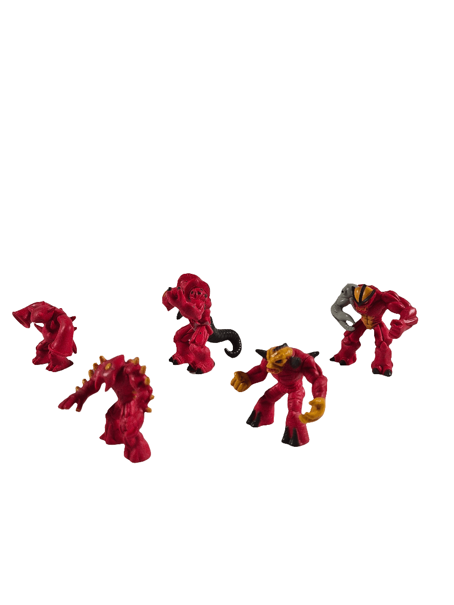 SECOND BEST TAASKASUTUS Vintage Gormit figuurid 5tk