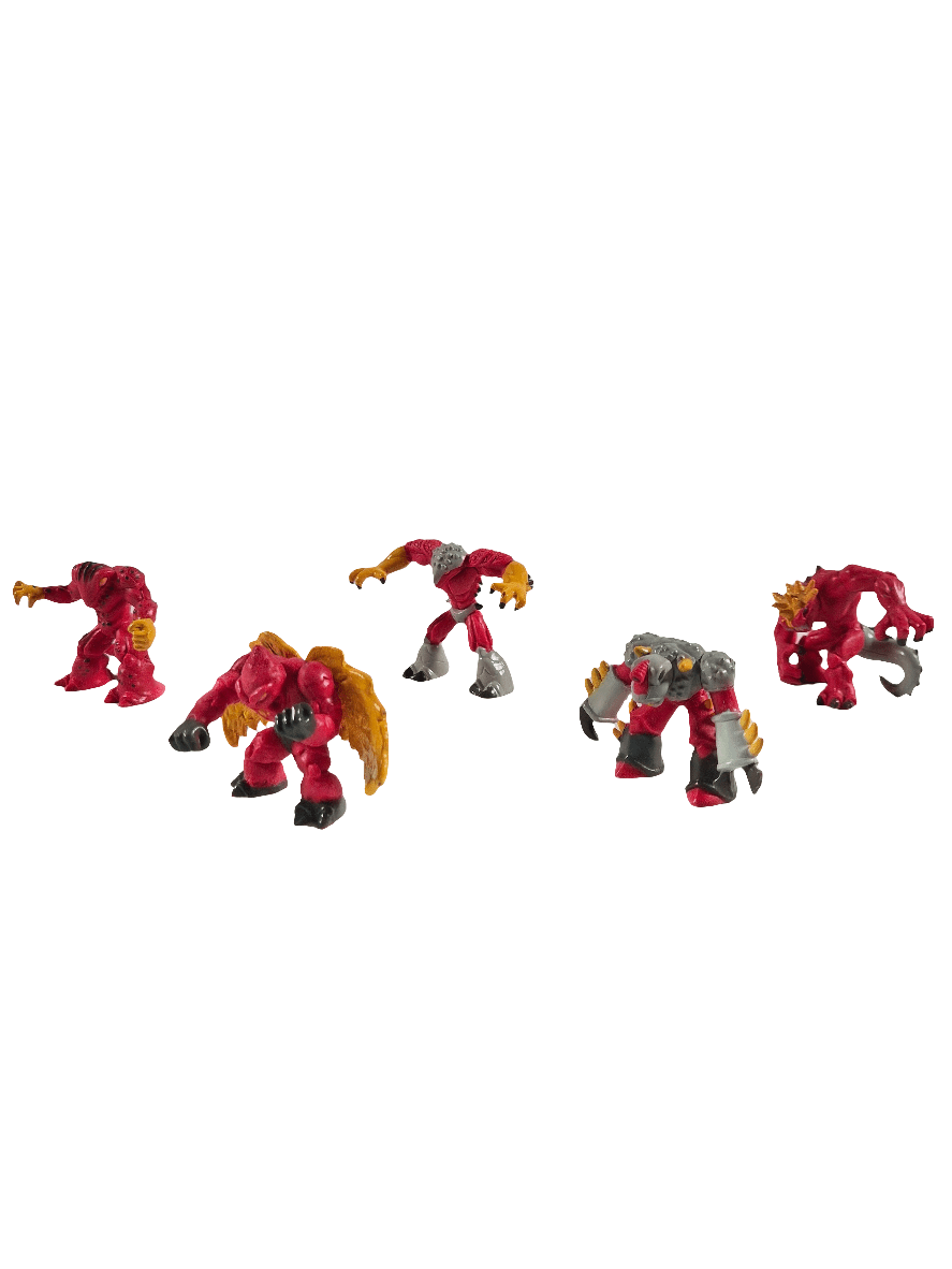 SECOND BEST TAASKASUTUS Vintage Gormit figuurid 5tk